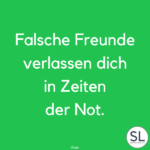 100 Falsche Freunde Sprüche und Zitate