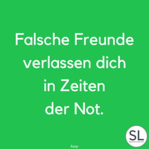 100 Falsche Freunde Sprüche und Zitate